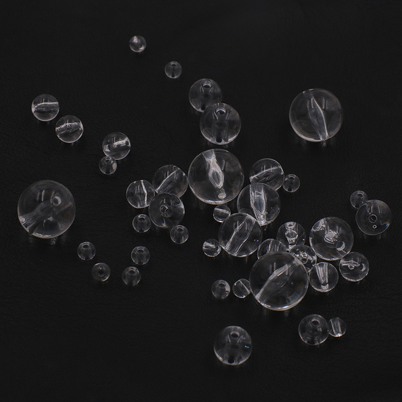 Acrylic Transparent Round Beads DIY Handmade Mobile Phone Chain Earrings Necklace Door Curtain Decoration Accessories Materials Acrylic Transparent Round Beads DIY Handmade Mobile Phone Chain Earrings Necklace Door Curtain Decoration Accessories Materials