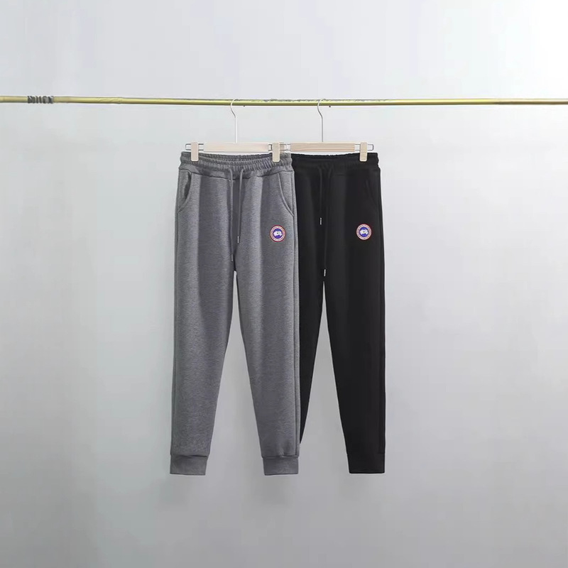 Fleece-Lined Thickened Stylish Sweatpants for Men and Women, 2025 Autumn and Winter New Loose-Fitting Sports Casual Pants with Cuffs for Couples