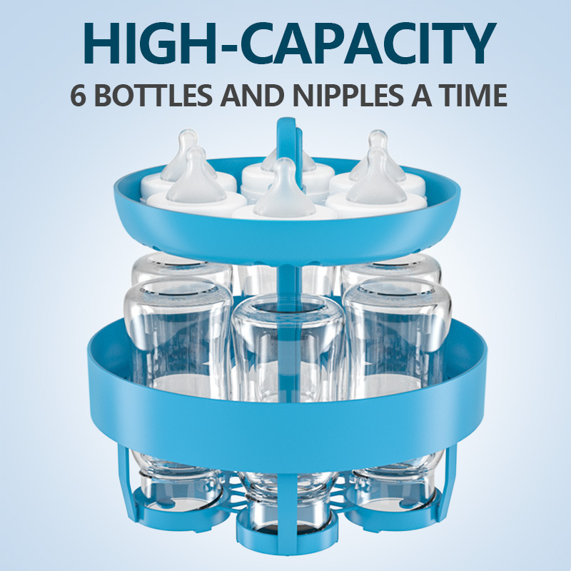 Baby Bottle Steam Sterilizer, Anti-Dry Burning Baby Sterilization Cabinet, Special Sterilizer for Baby Pacifiers
