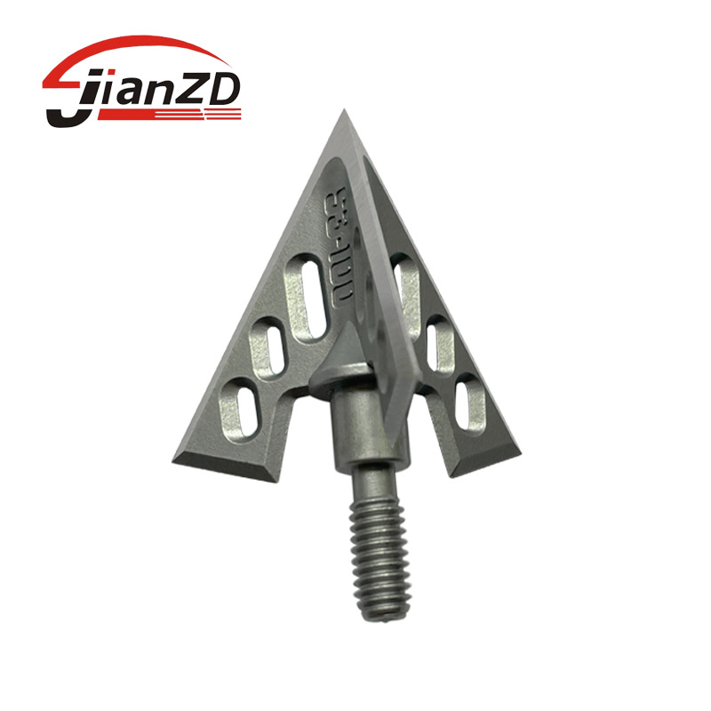 Source-direct S3 arrow 100gr with interchangeable heads, cross-border wholesale of one-piece molded outdoor bow and arrow.