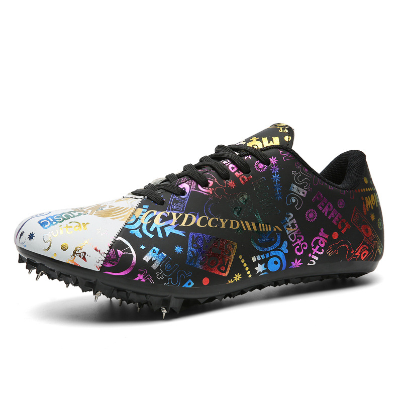 Zapatos de pista zapatos integrales de entrenamiento para correr zapatos de pico para estudiantes jóvenes zapatos de pista para hombres y mujeres zapatos de entrenamiento de competencia zapatos de punta