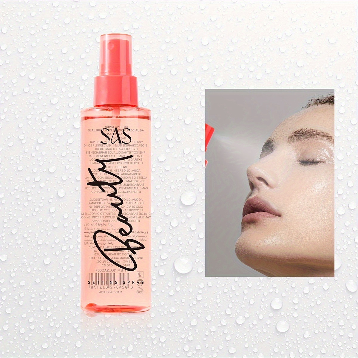 USHAS Europa y los Estados Unidos transfronterizos spot de maquillaje a prueba de agua antitranspiración a prueba de maquillaje a prueba de maquillaje SAC067