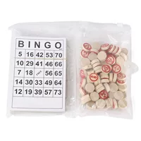 Настольная игра Головоломка Развлечения Лото Цифровые шахматы BINGO Бумажная карточная игра Бар Развлечения Отдых