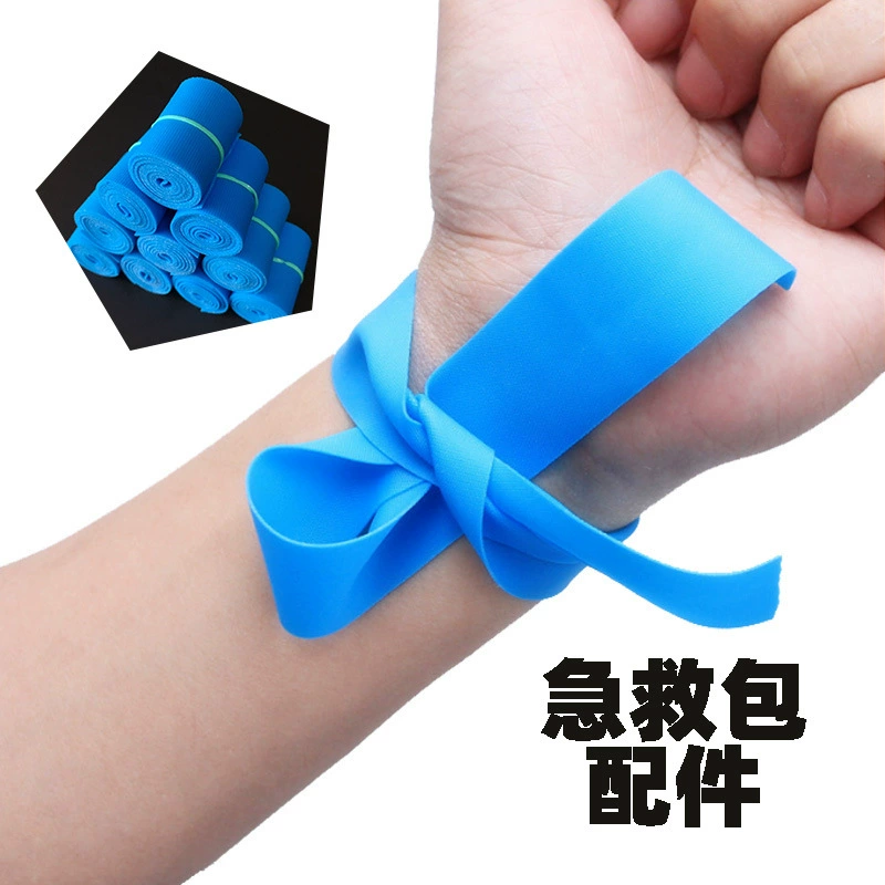 Одноразовый жгут TPE без латекса 2,5*45 см резинка аптечка аксессуары ОБВЯЗОЧНЫЙ импульсный прижимной ремень