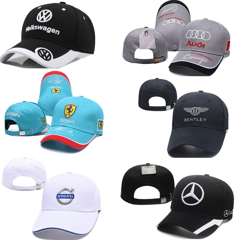F1汽车帽赛车帽KTM赛事帽户外防晒帽可调节款式多样男女通用