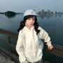 北极星连帽宽松秋季卫衣