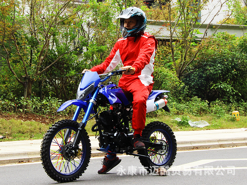 150Cc Two-Wheeled Off-Road Motorcycle, Fuel-Powered Mountain Bike, Venue-Level High-Speed Competition Adult Off-Road Vehicle