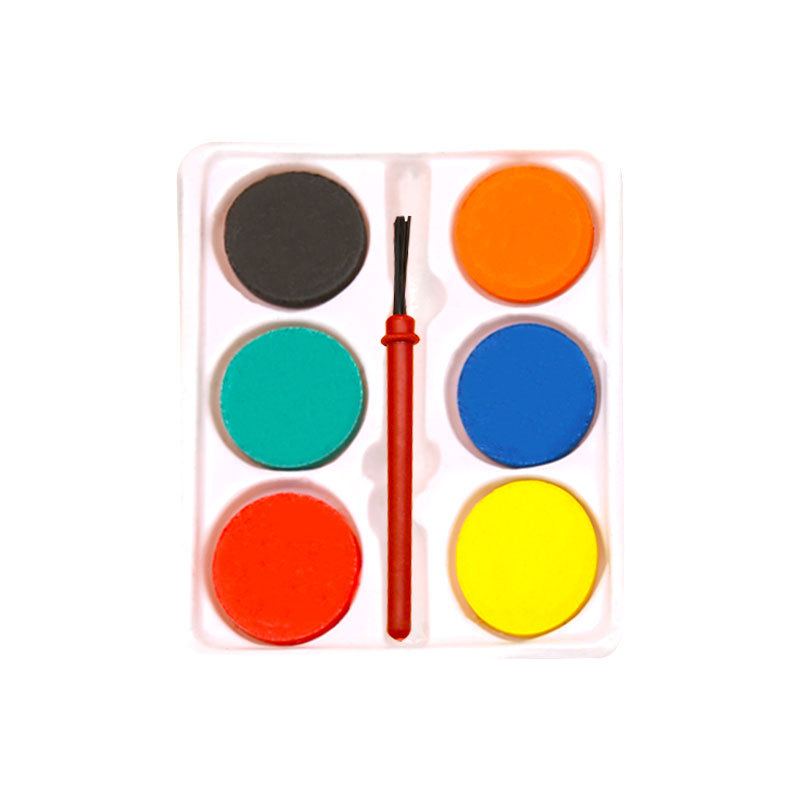 Acuarela Sólida Infantil de 6 Colores para Pintura y Dibujo image 5