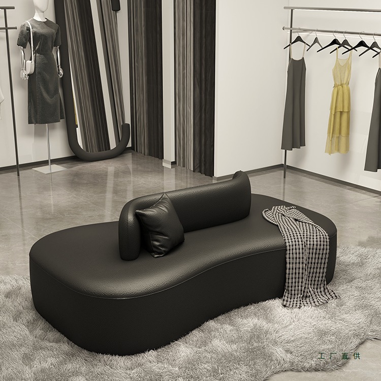 Trendy Double-Sided Sofa for Small Spaces, Suitable for Milk Tea Shops, Hotels, Clothing Stores, Beauty Salons, and Creative Reception Areas