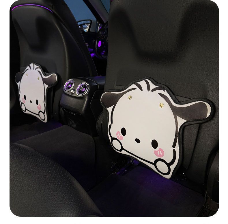 Car Anti-Kick Mat for Rear Seats, Interior Decoration, Seat Back Anti-Wear, Cute and Durable Mat, Car Accessory, Protective Shield