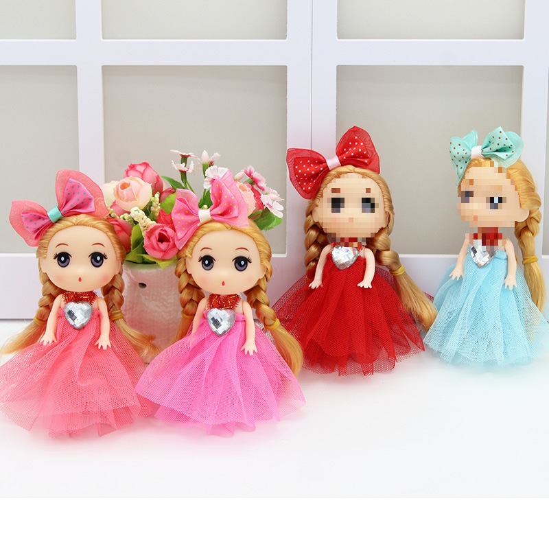In-Stock Direct Sales Wedding Dress Confused Doll Trendy Confused Barbie Dressing Little Princess Creative Children's Gift Mini