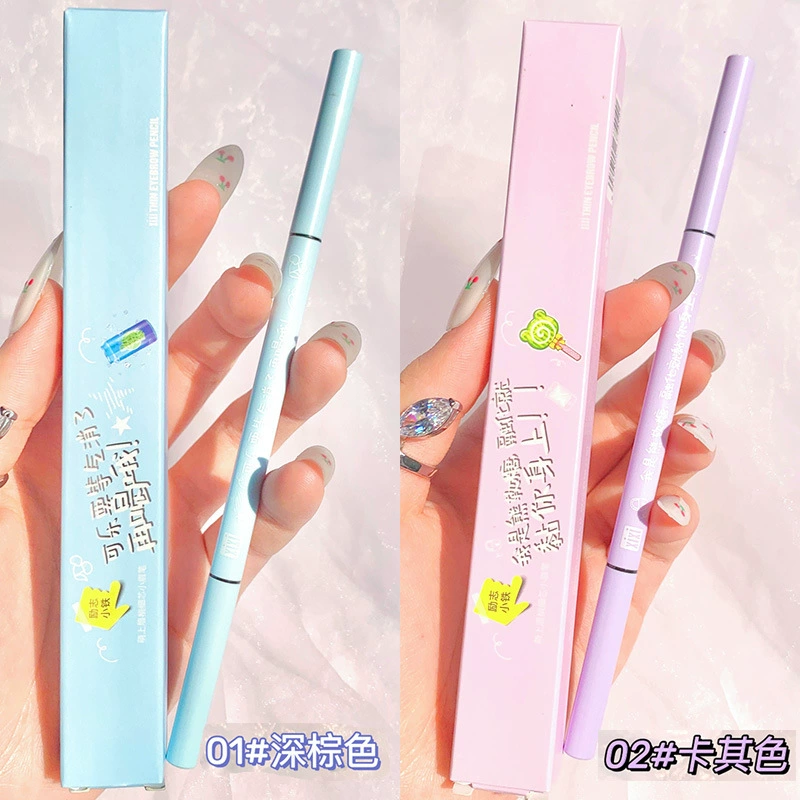 Makeup primer, double-sided eyebrow pencil, protects against sweat