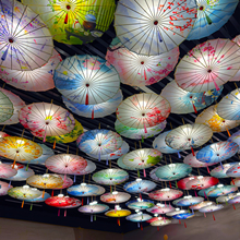 室内外伞灯古风油纸伞中国风古典古装汉服伞道具国潮吊顶装饰伞