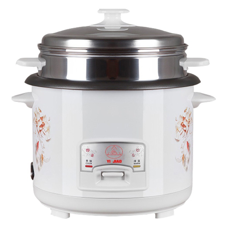 1L Household Rice Cooker for 2-3 People, Mini Dormitory Small Size, Integrated Insulation, Gift, Export, Drum-Shaped Traditional Rice Cooker