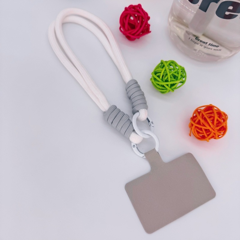 携帯電話ストラップ、携帯電話ペンダント、ポータブルリストストラップ、落下防止、紛失防止、ハイエンドのコントラストカラーのベルベットカードステッカー、傷防止|undefined