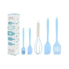 Split blue set, 5 pieces
