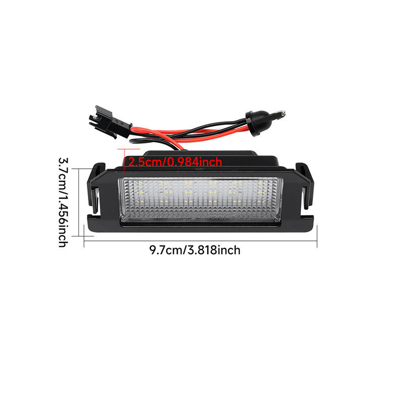 Factory direct supply suitable for Hyundai i20 Kia kia series LED highlight lamp bead license plate lamp car Hyundai