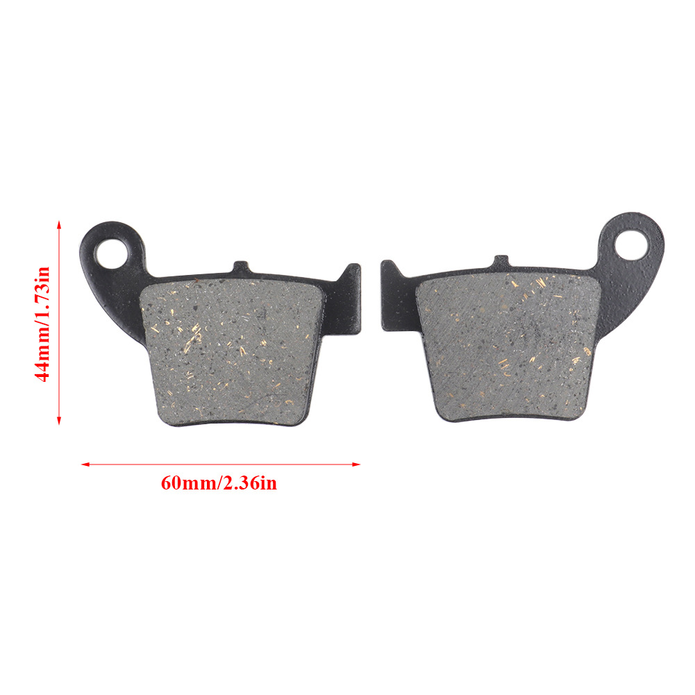 Wholesale rear brake pads for Honda CR125/250 CRF CRF250 CRF450 off-road vehicles