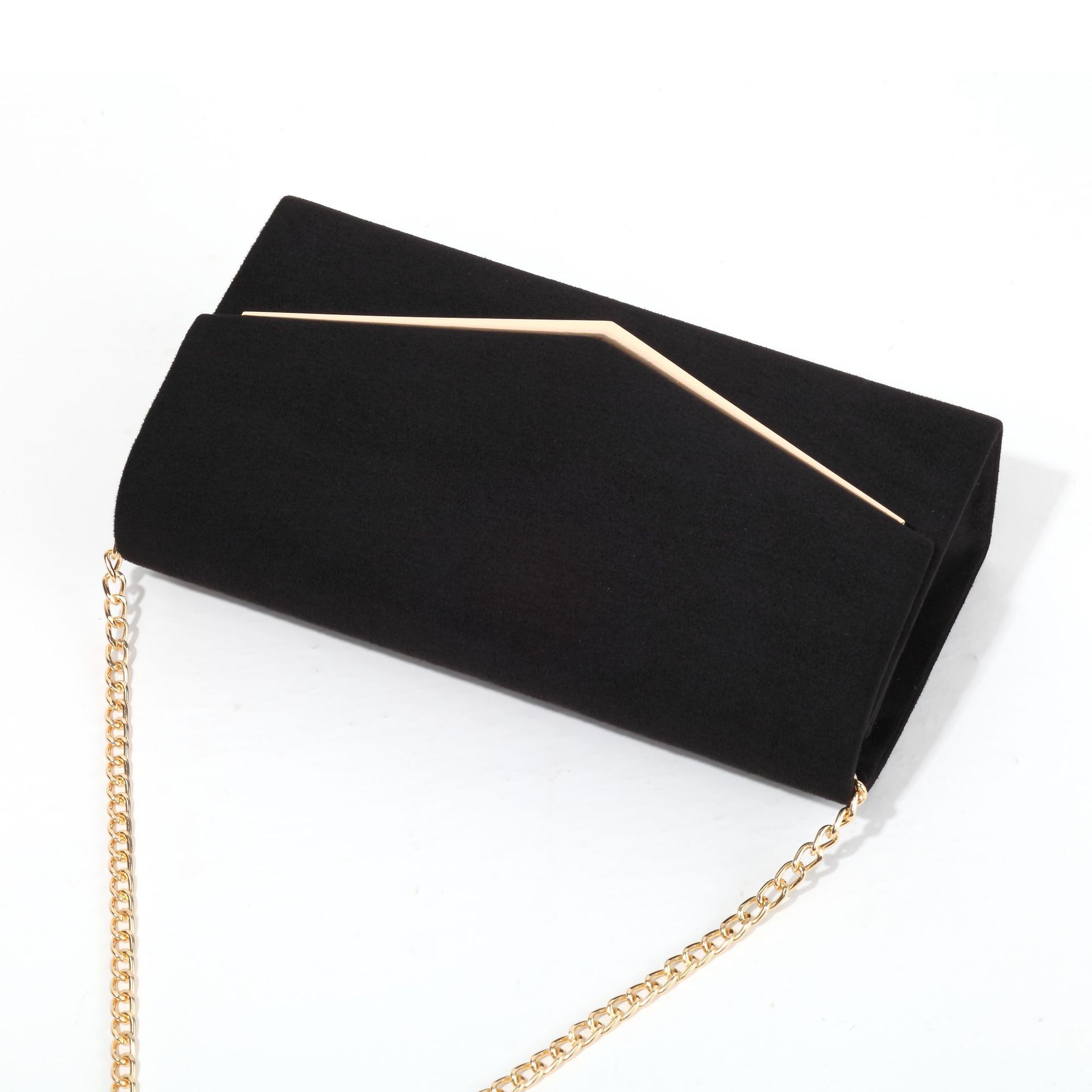 240g Weight Polyester Lining Material Magnetic Buckle Closure Type Single Shoulder Strap Strap Type Crossbody Bag Bags Type Holiday, Party Occasion velvet Material Solid Color Pattern All Seasons Season Women's Gender Vintage Style, Classic Style Style Square Shape Medium Size Black Apricot Rose Red Velvet Solid Color Square Evening Bags 9