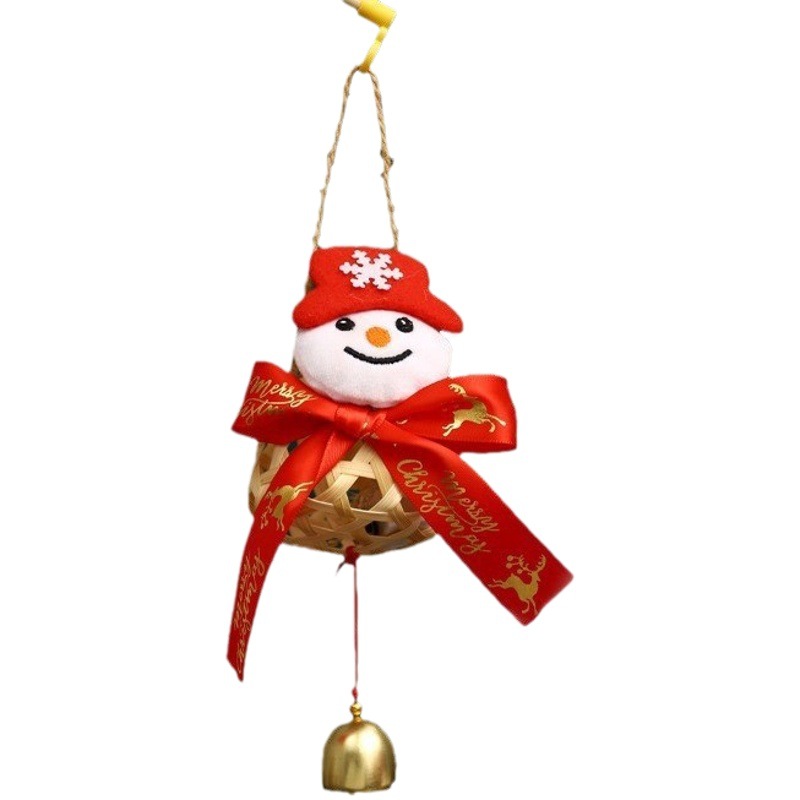 Navidad regalo de los niños hechos a mano bricolaje bambú pequeña linterna kindergarten decoraciones vacaciones puesto lámpara portátil