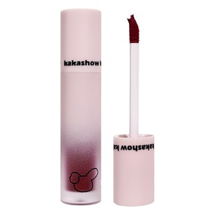 kakashow cute bear lip glaze velvet matte cheap lip mud lasting color does not dry female student party lipstick