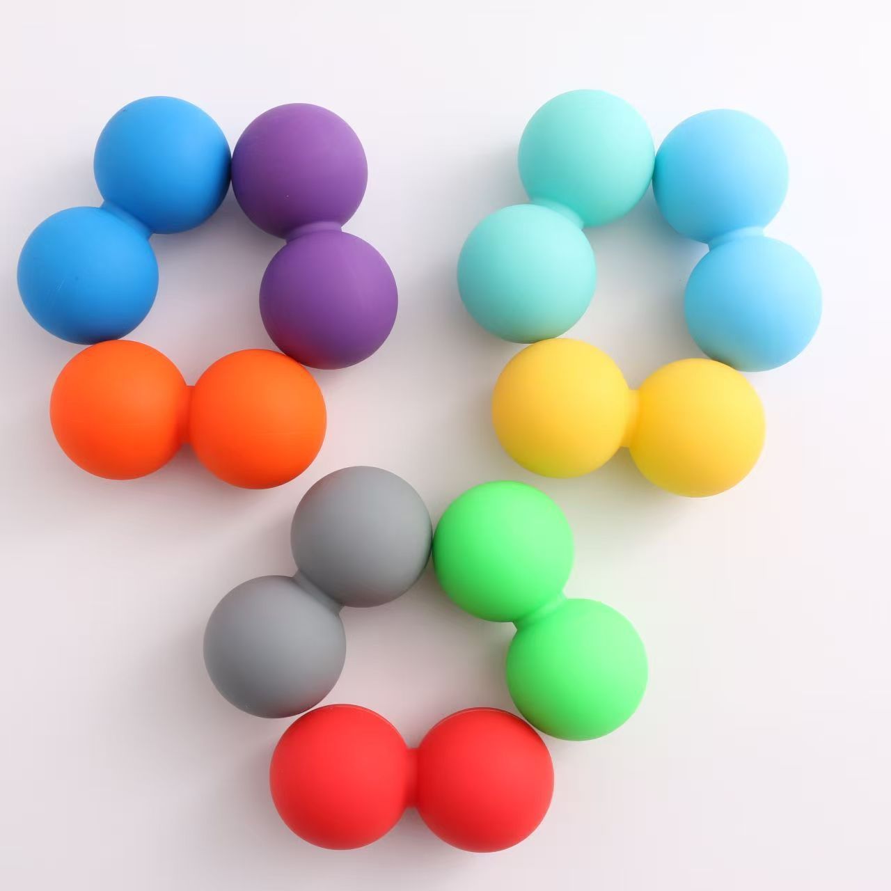 Peanut ball, fascia ball, massage ball, foot and neck membrane ball, small muscle relaxer, back and waist fitness yoga membrane ball