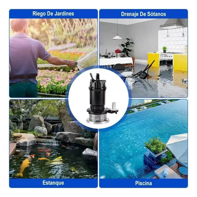 QDX pequeña bomba sumergible de agua limpia Meikado transfronteriza 110V / 220V bomba de bombeo de agua de pozo doméstica de alta elevación