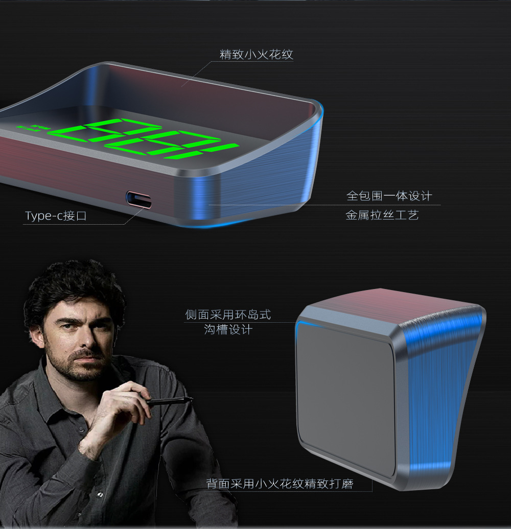 M2 New Universal Hud Head-Up Display Car Gps Speedometer Km/Mph High-Definition Display Display Manufacturer