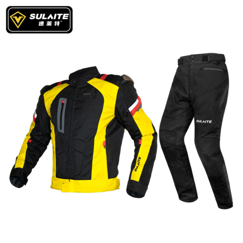 SULAITE Off-road Motorcycle Racing Suit Autumn and Winter Rally Rider Jacket Coat Warm Motorcycle Riding Suit