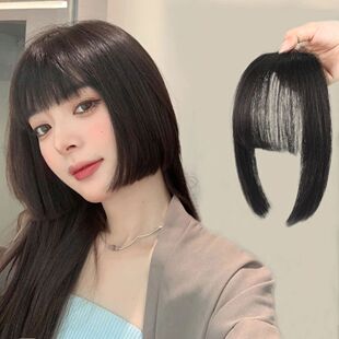 Princess Cut Wig Piece Bangs Wig Women's Natural Traceless Qi Bangs Piece Ji Hair Japanese Style False Bangs Second Dimension