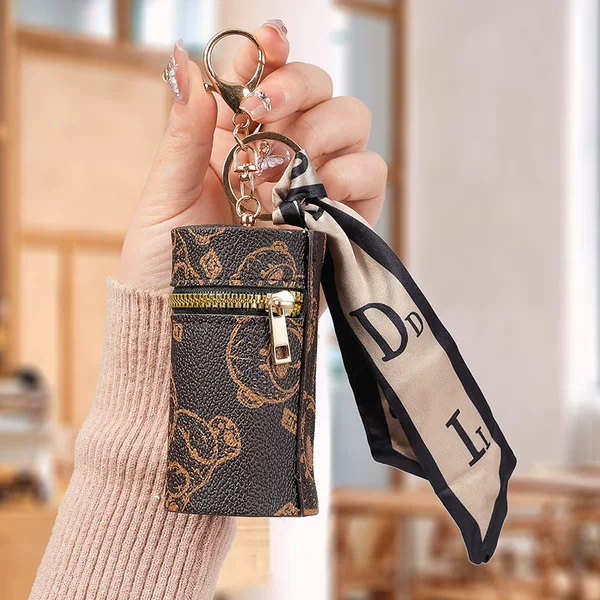 European and American Presbyopic Coin Purse 2025 New Compact Bag Pendant Headphone Bag Lipstick Bag Mini Keychain Bag
