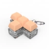 Orange, transparent bottom case