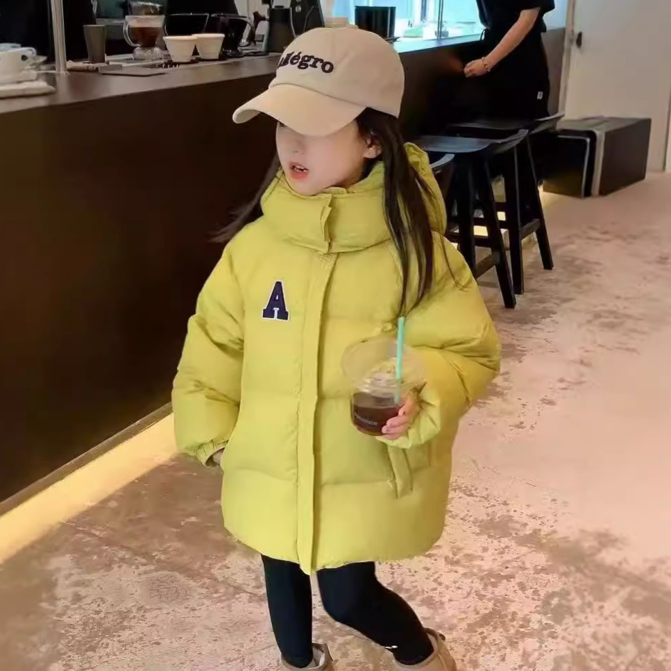 Children's demi-season down jacket