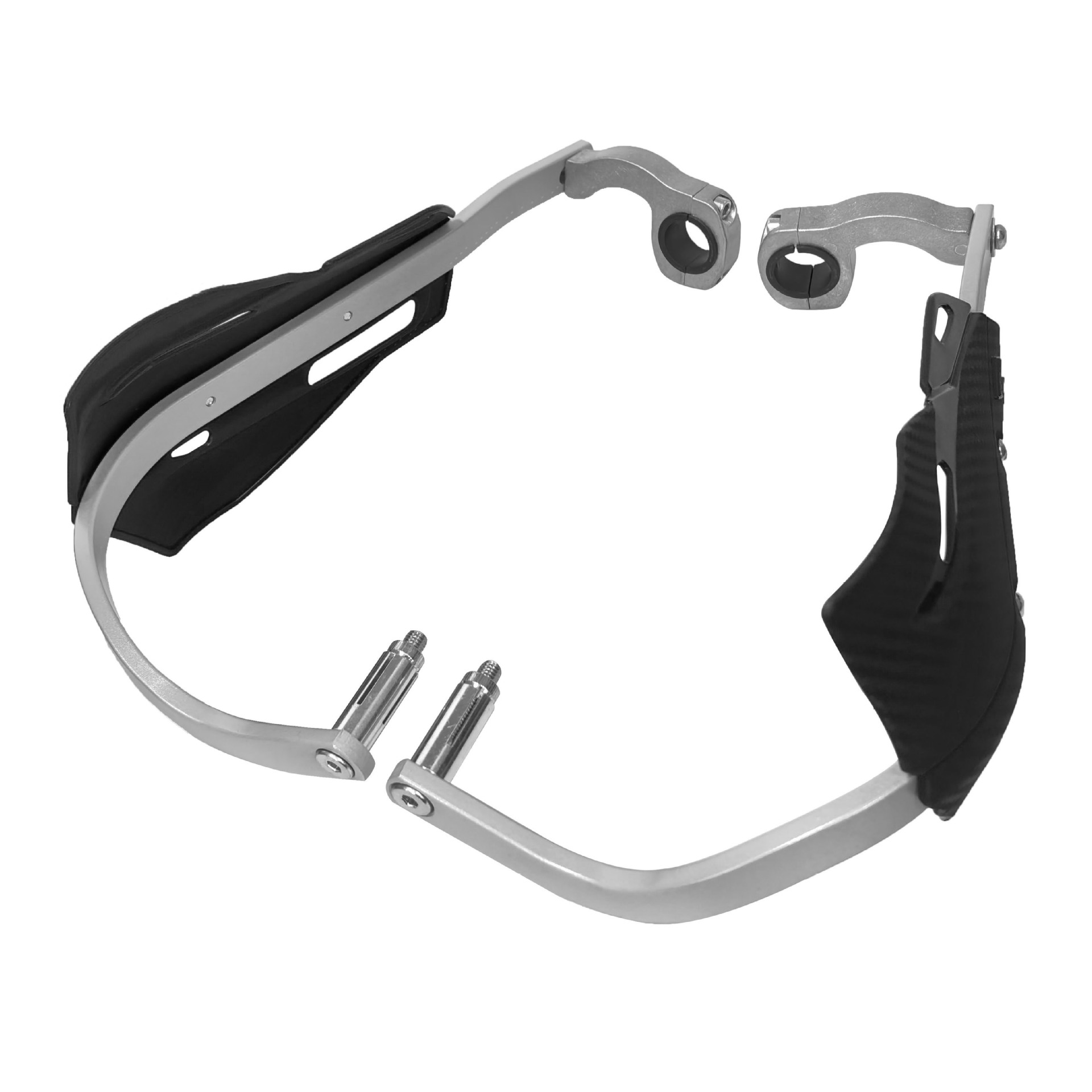 Cross-country motorcycle modified car handle guard aluminum alloy variable diameter windshield anti-fall protection bow horn handle protection