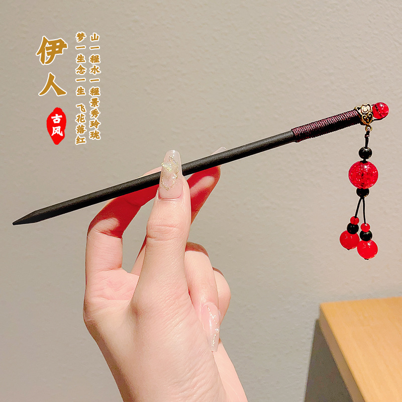 Nuevo estilo chino flange flores clip de cabello paso de agitación Hanfu Zhang clip de cabello antiguo estilo de alta sensibilidad clip de cabello clip de cabello tocado