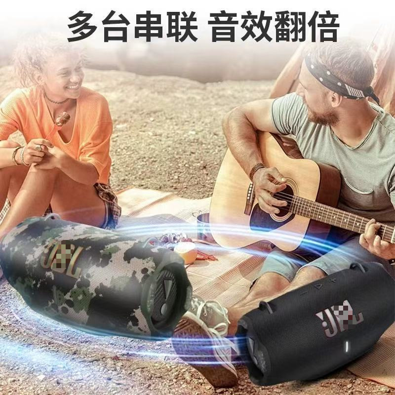Cross-Border Foreign Trade Xtreme4 Music War Drum 4 Wireless Bluetooth Speaker with Crossbody Strap Portable Subwoofer Cross-Border Foreign Trade Xtreme4 Music War Drum 4 Wireless Bluetooth Speaker with Crossbody Strap Portable Subwoofer