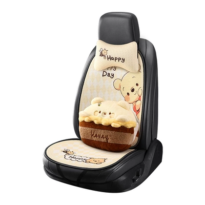Seat cushion, seat cover universal cute Winnie the Poole