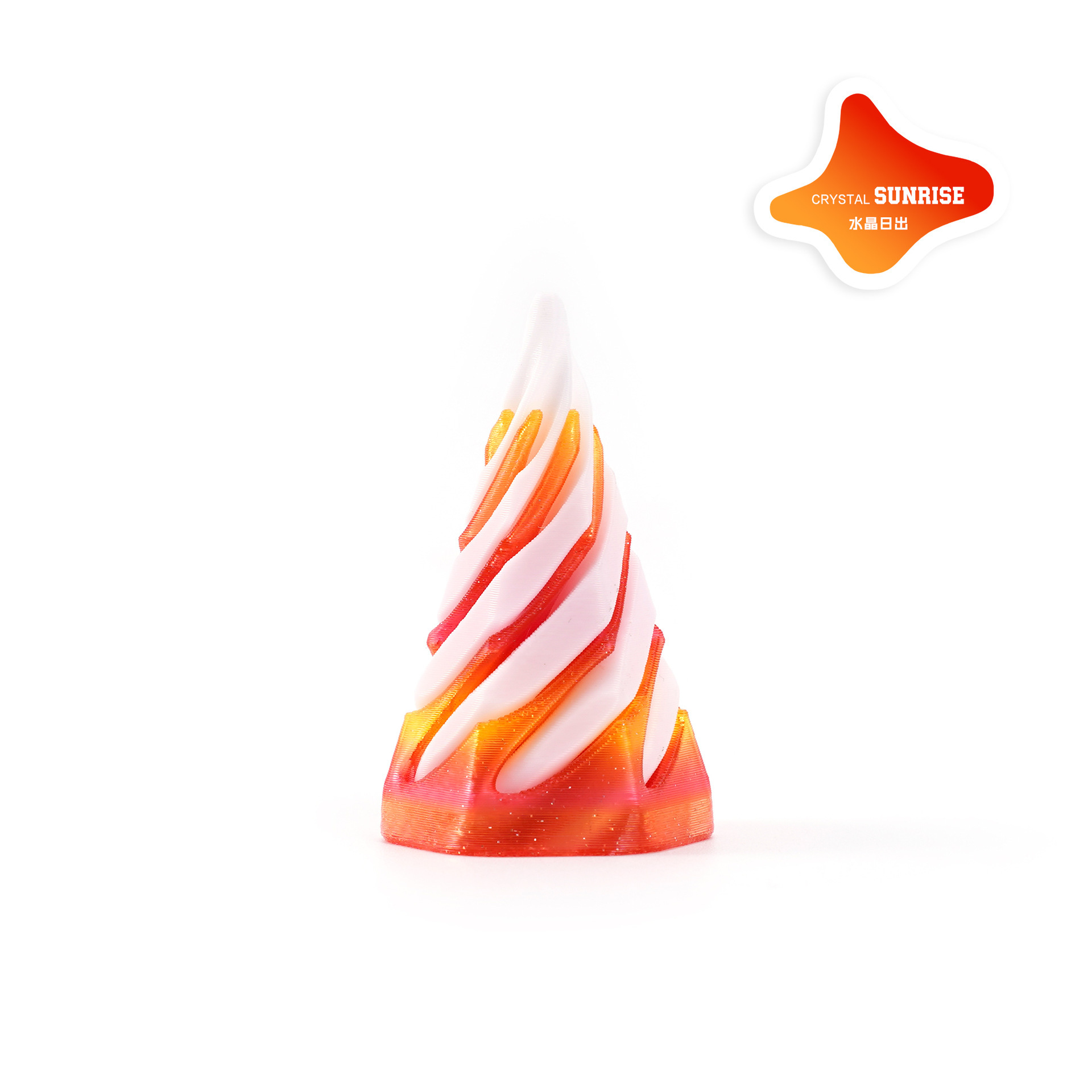 Cristal Pentágono 5cm Sunrise spinning Music