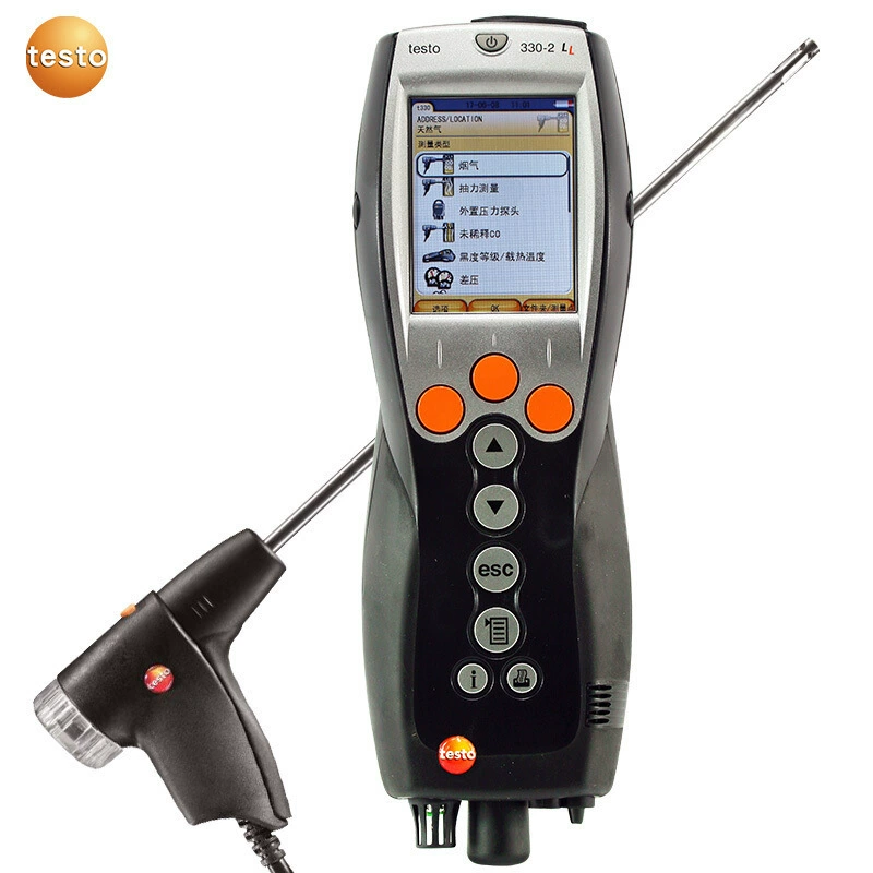 Desto анализатор дымовых газов testo330 улучшенная версия Промышленная эффективность сгорания котельный анализатор дыма te