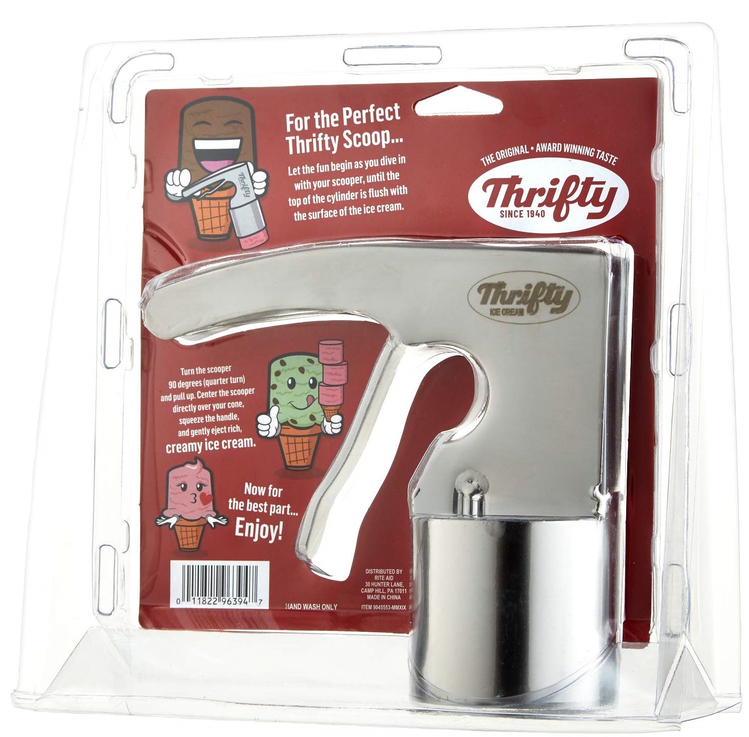 Cuchara de helado de acero inoxidable 304 Cuchara de helado