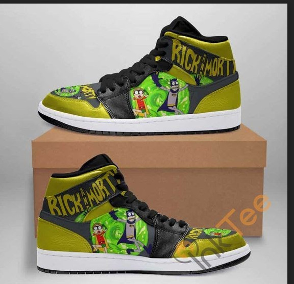 Cross-border New Distinctive diy Printed Cartoon Animation Style Sports Casual Printed High-top White Bottom Basketball Shoes