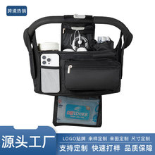 亚马逊热卖婴儿车挂包奶瓶保温多层收纳外出遛娃神器手推车置物袋