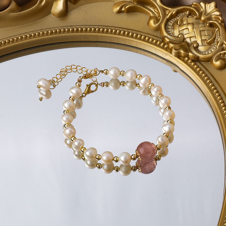 Koreanische Mode Perlen Armband display picture 6