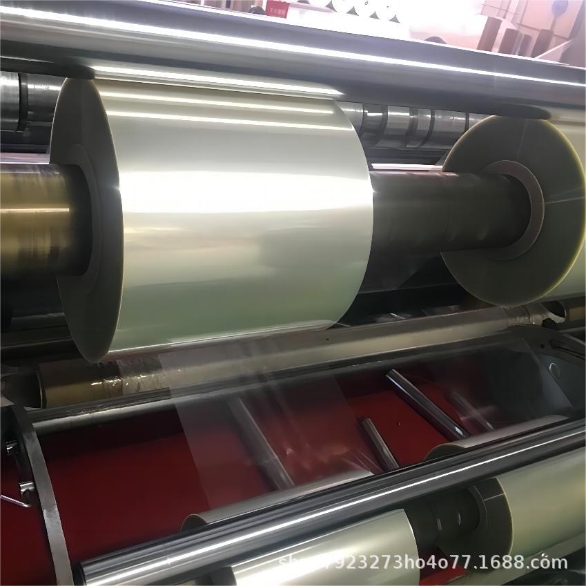 供应1.2丝透明PET单硅离型膜 0.012mmPET滑膜 12umPET单面硅油膜
