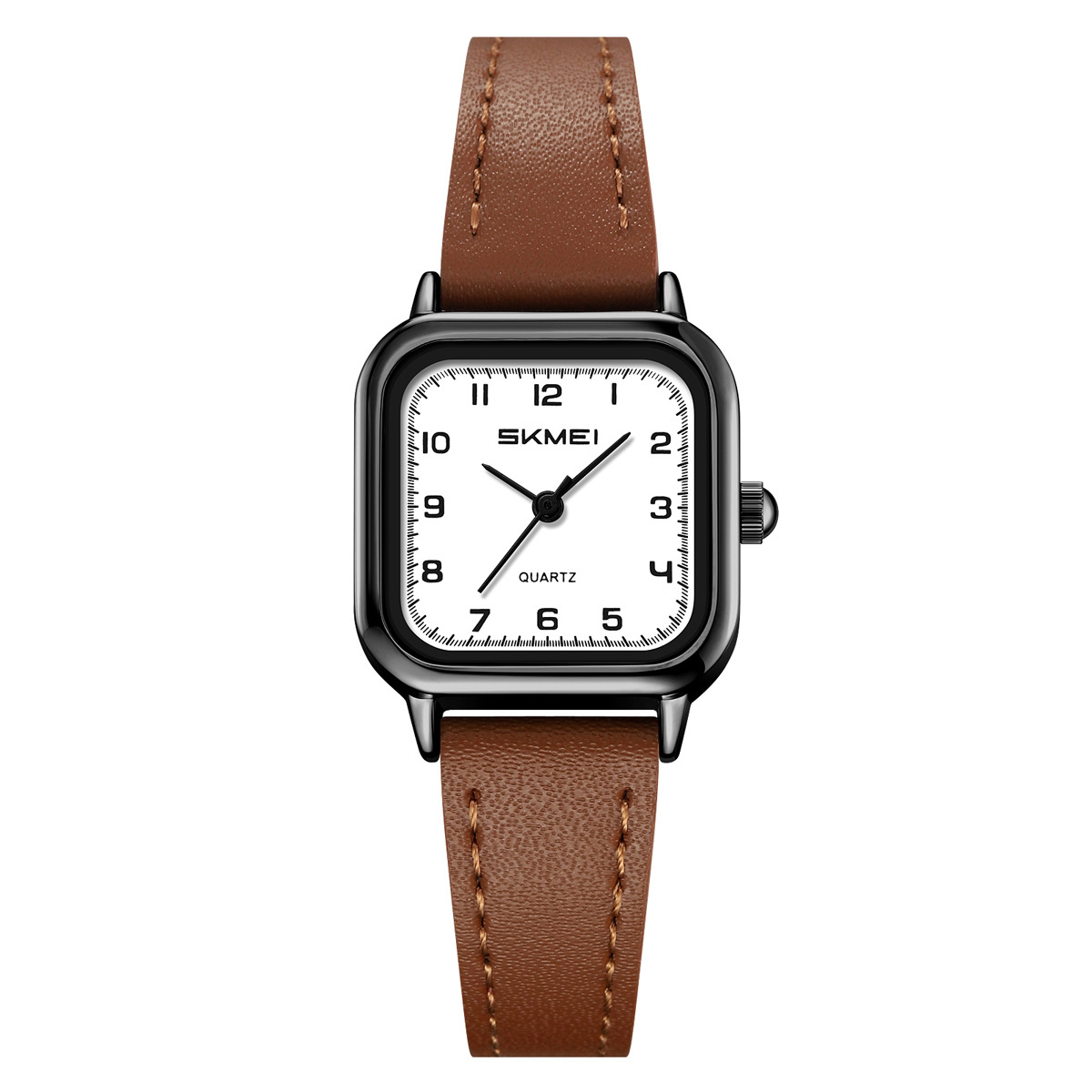 Momento cuadrado transfronterizo venta caliente correa de reloj de cuarzo ligero lujo reloj de pulsera de mujer cadena de suministro al por mayor