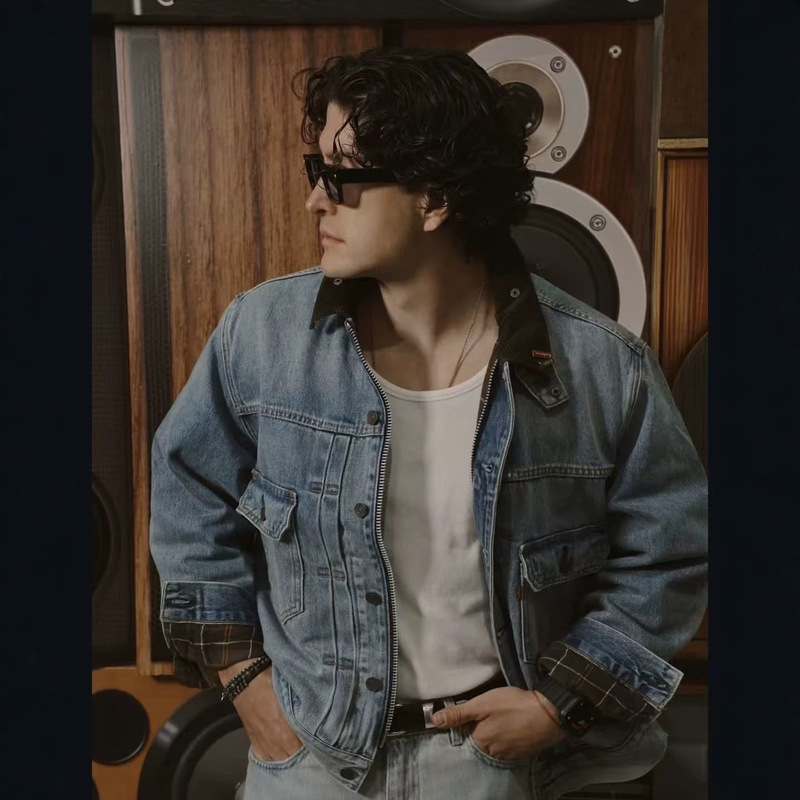 Cross-border BARBOUR x Levi's collaboration denim jacket, a unisex workwear-style jacket Cross-border BARBOUR x Levi's collaboration denim jacket, a unisex workwear-style jacket