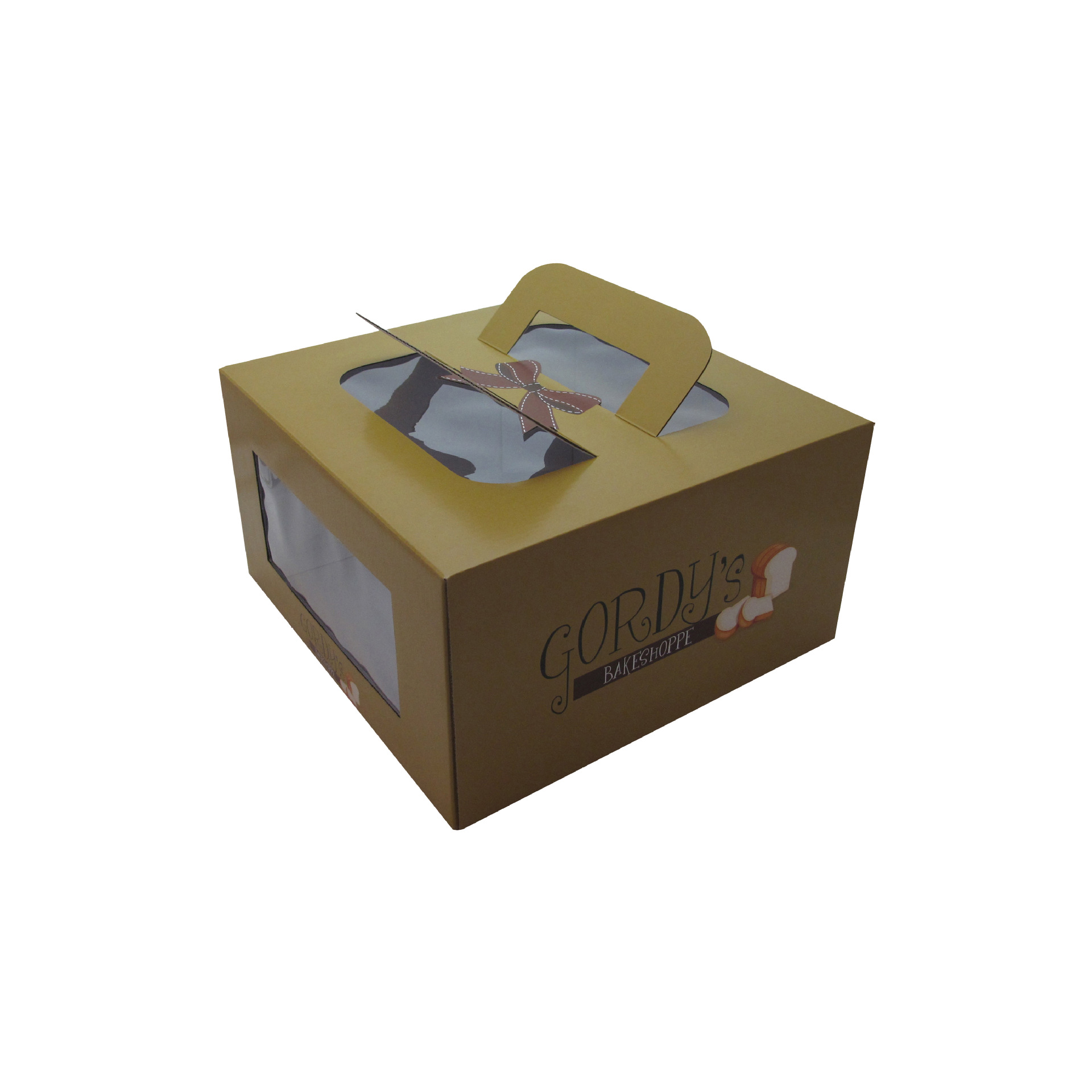 厂家供应手提蛋糕盒 蛋糕盒LOGO印刷 纸质蛋糕盒