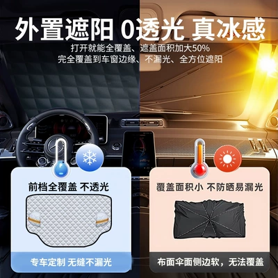 Car snow shield | Cover Anti-Frost Cover Cloth Winter