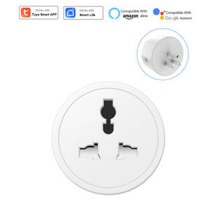 Graffiti WiFi Smart Socket US Gauge to Universal Jack Timing Switch Socket Remote Voice Control