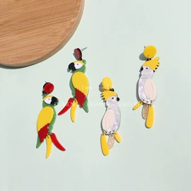 耳环;耳钉;钥匙扣